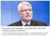 W rządzie pisuarów panuje dwójgłos