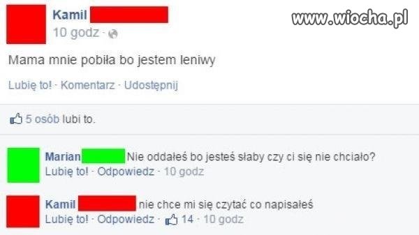 Chyba mu się należało