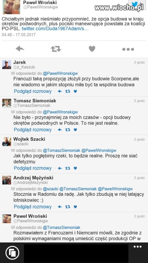 Komentarz po art. Polityki krytykujący budowę OP w