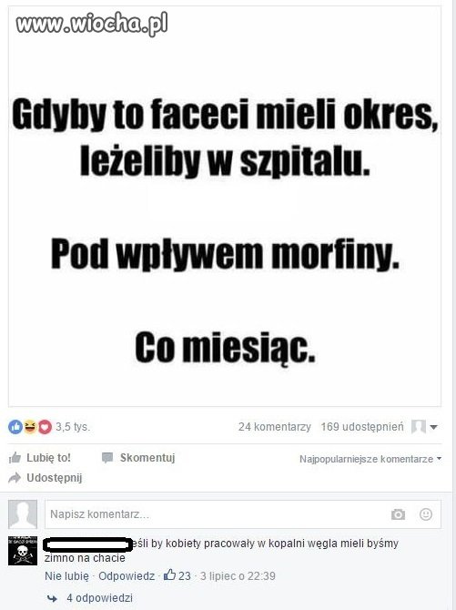Takie oto porównanie