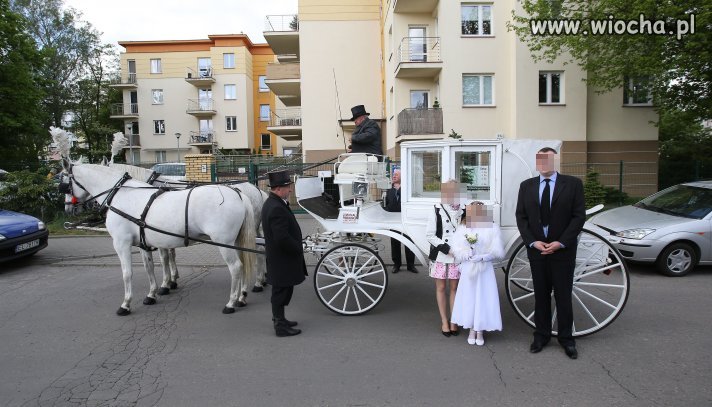 Karetą do Pierwszej Komunii Świętej