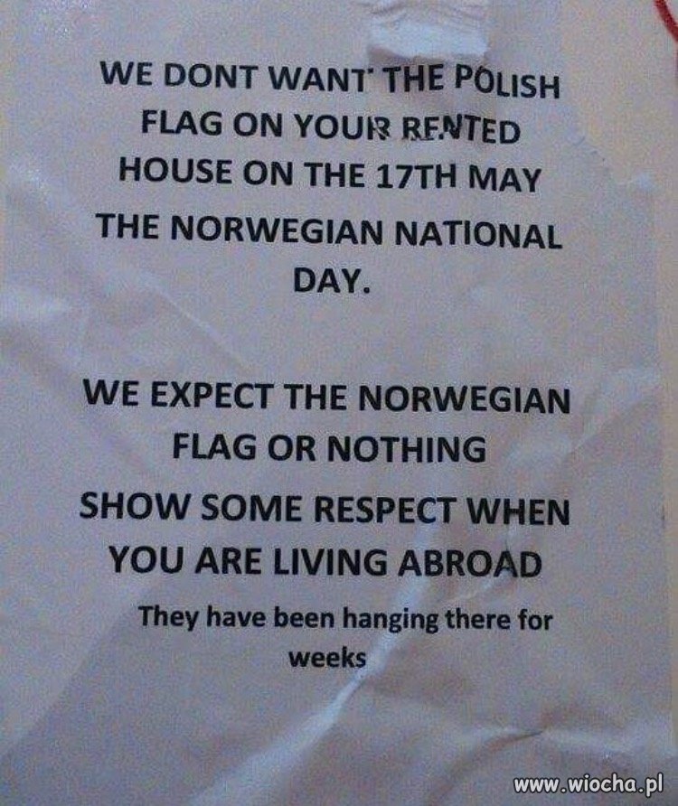 Wiocha w Norwegi !