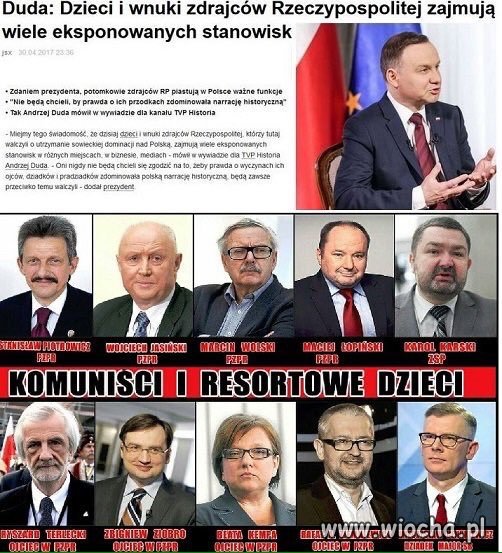 Duda zapowiada czystki w PiSie