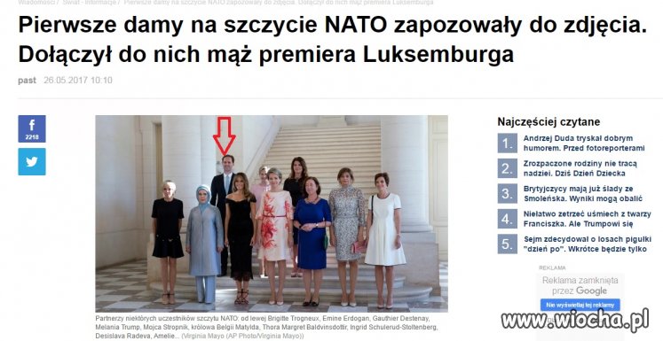Pierwsza dama po nowoczesnemu