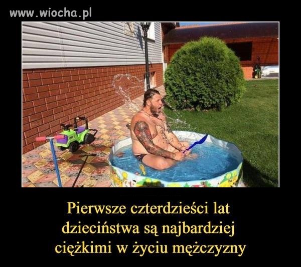 A później przychodzi 30 letni okres dojrzewania 