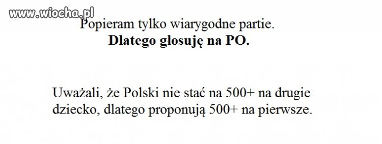 Popieram.