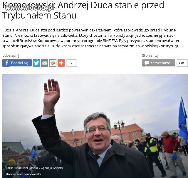 Bronek zwariował