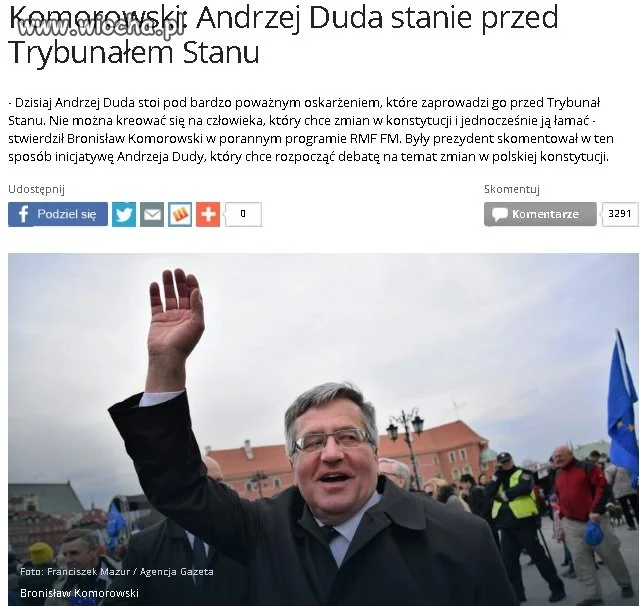 Bronek zwariował