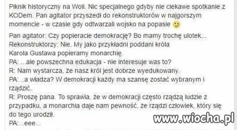 Kody na pikniku historycznym 
