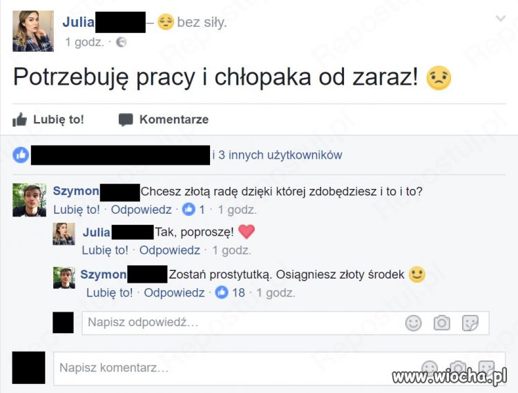 Szymon radzi