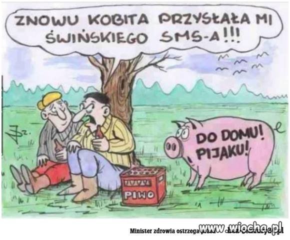 Dostał SMS-a