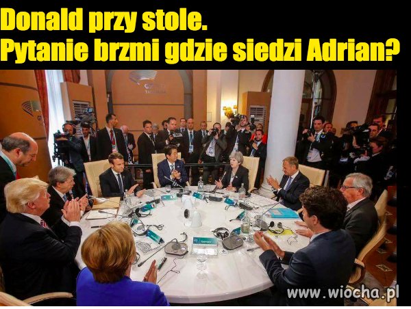 Adrian nie siedzi...bo już w drodze do domciu