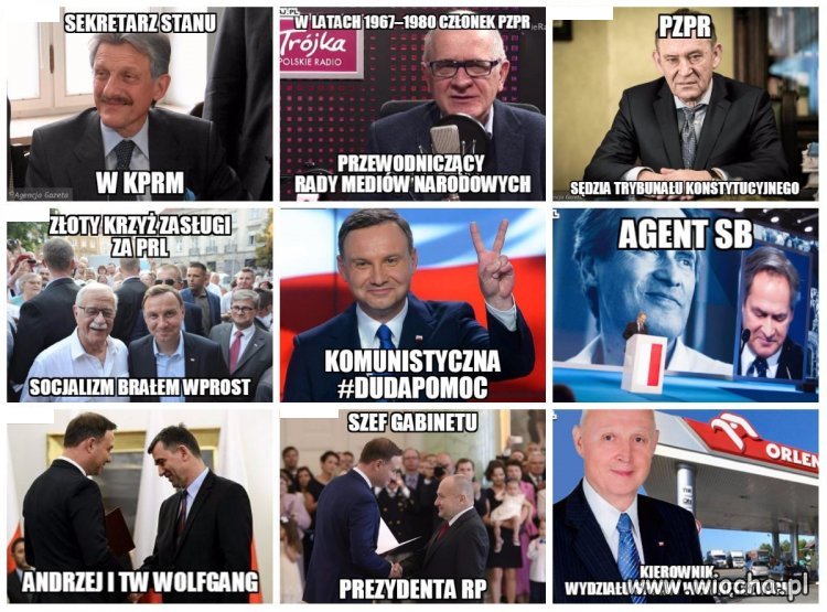Duda bierze się za komuchów 