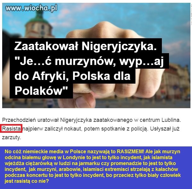 Poprawność polityczna!