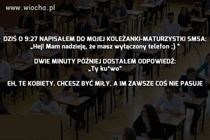 Teraz to już była koleżanka