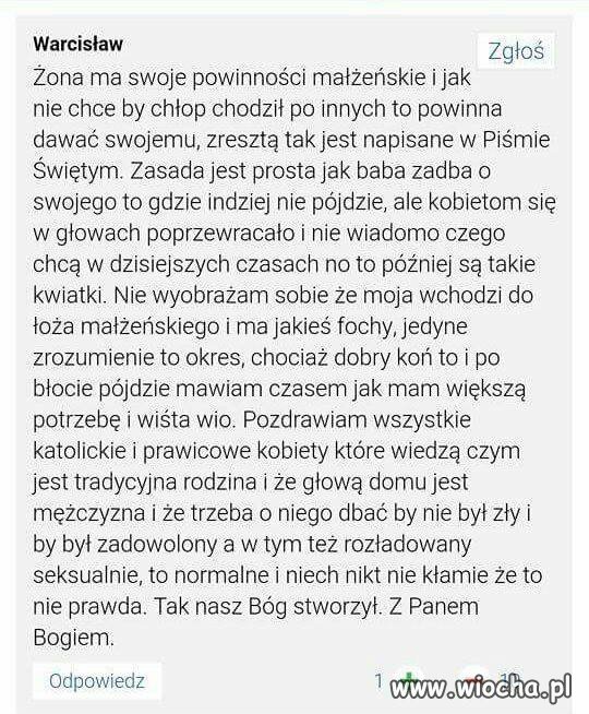 Warcisław rozładowany