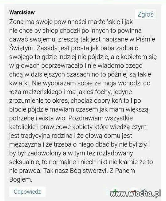 Warcisław rozładowany