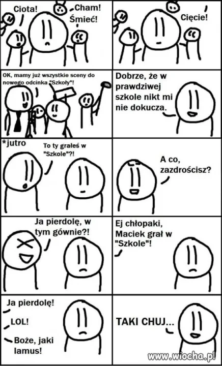 Skąd się biorą szykany w szkole