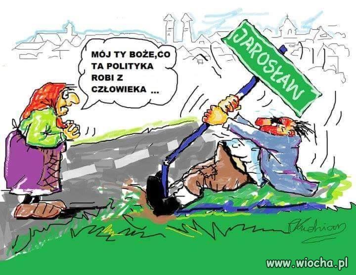 Trochę się wnerwił