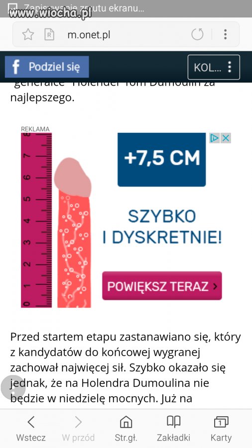Chcę przeglądać internety