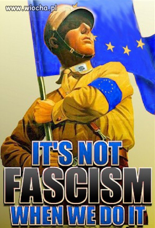 "gdy my to robimy,to nie jest faszyzm"