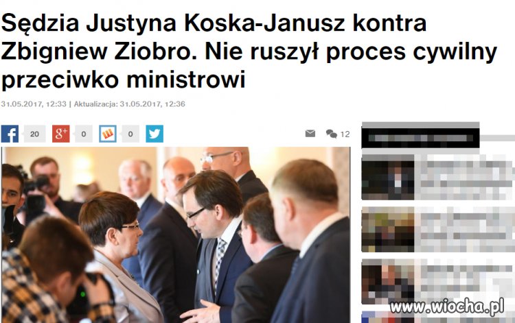  Pełnomocnik ministerstwa wniósł o 