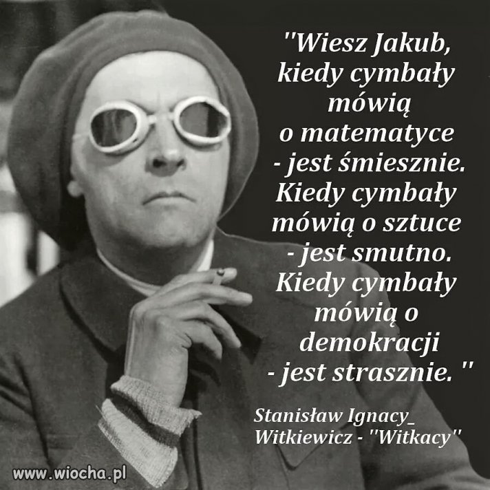 Witkacy o cymbałach