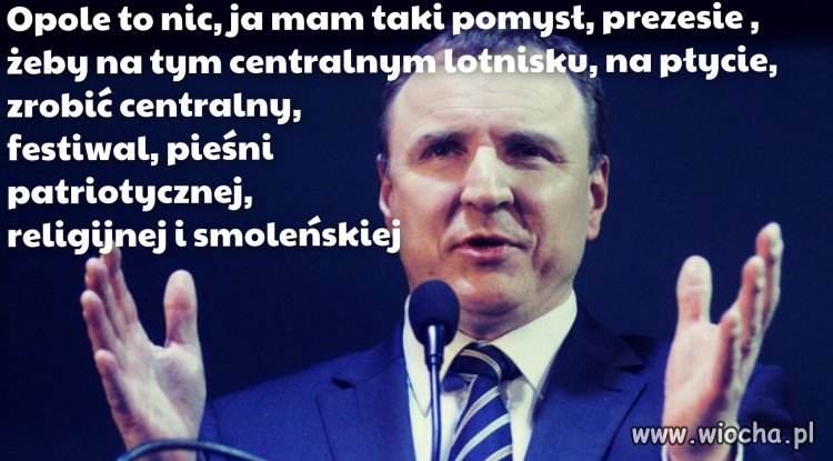 Kurski chce zorganizować Opole w innym mieście