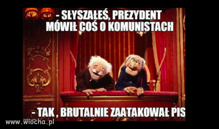 Prezydent coś mówił