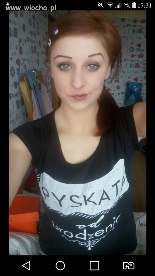 Gdy ćwiczyć do matury kąt prosty na  brwiach