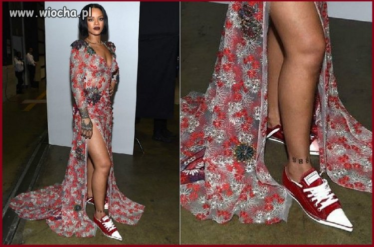Rihanna i jej gustowne buciki
