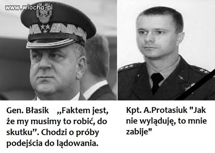 Na nagraniach z kokpitu. 