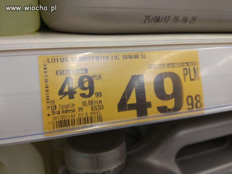 Ostra promocja w Auchan Wałbrzych