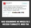Co za bezczelny typ
