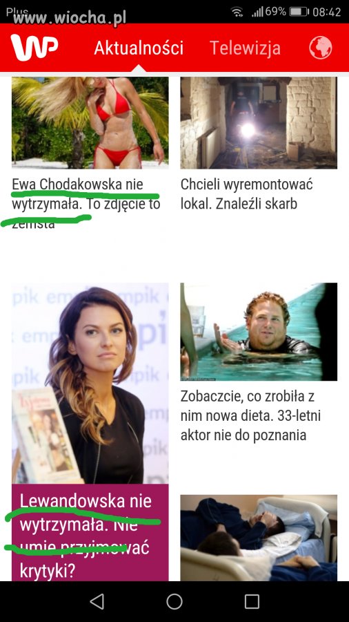 Monotematyczność redaktorów wp.pl