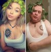Tatuś strolował córeczkę 