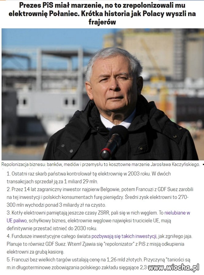 że Polska to dobrze...ale 4 punkt