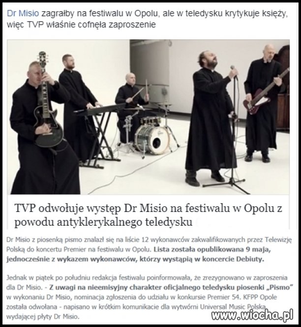 W zamian ma wystąpić duet