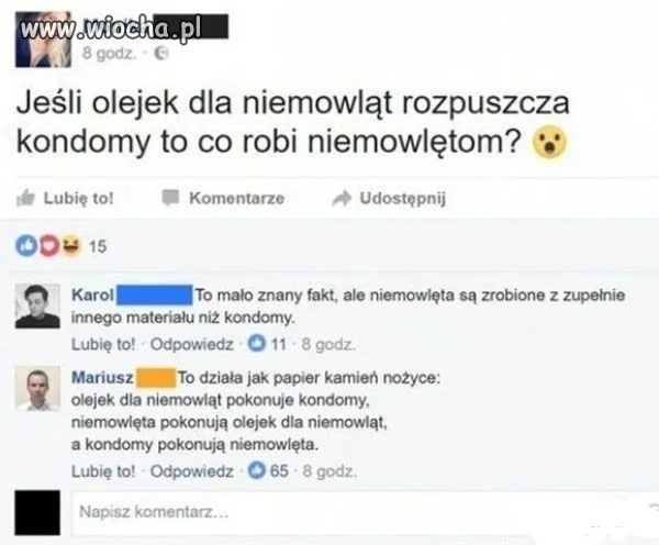 Papier nożyce.