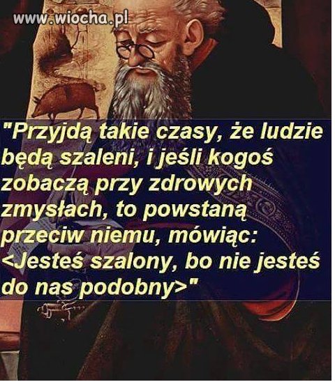 Coś jak ten co zwyzywał tych