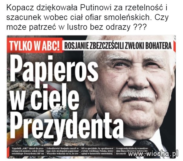 Ten papieros to właśnie ta "rzetelność", 