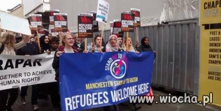 Refugees welcome Manchester