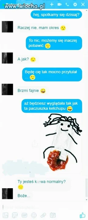 Paczuszka ketchupu