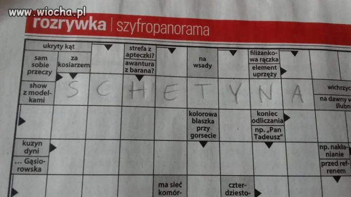 Sam sobie zaprzecza