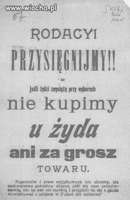 "Kupując kebaba, osiedlasz araba. Nie rób tego!" 