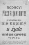"Kupując kebaba, osiedlasz araba. Nie rób tego!" 
