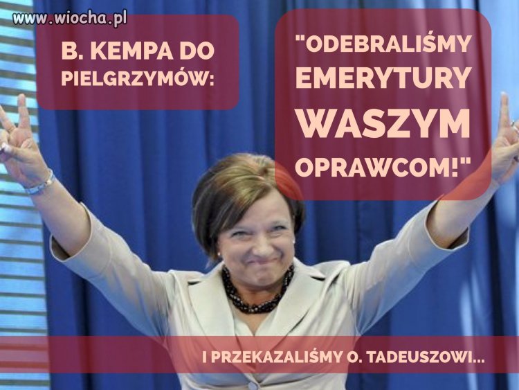 A emeryci dostali 2 zł podwyżki 