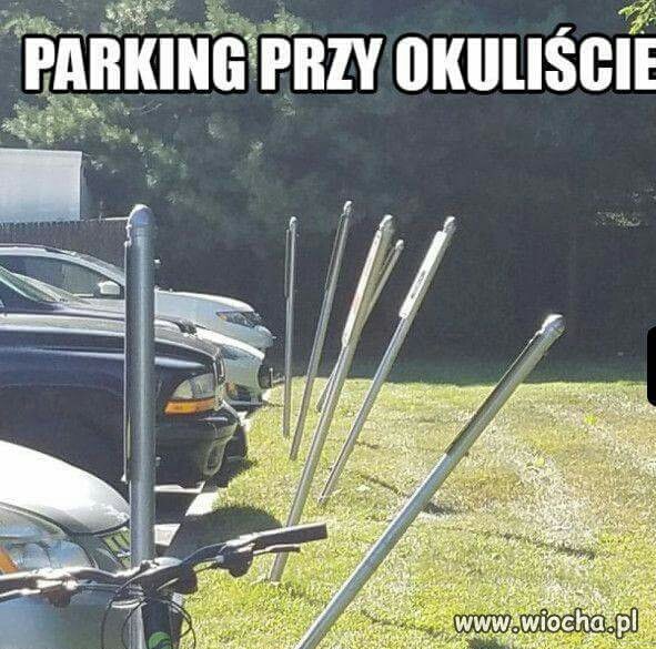 Parking przy okuliście