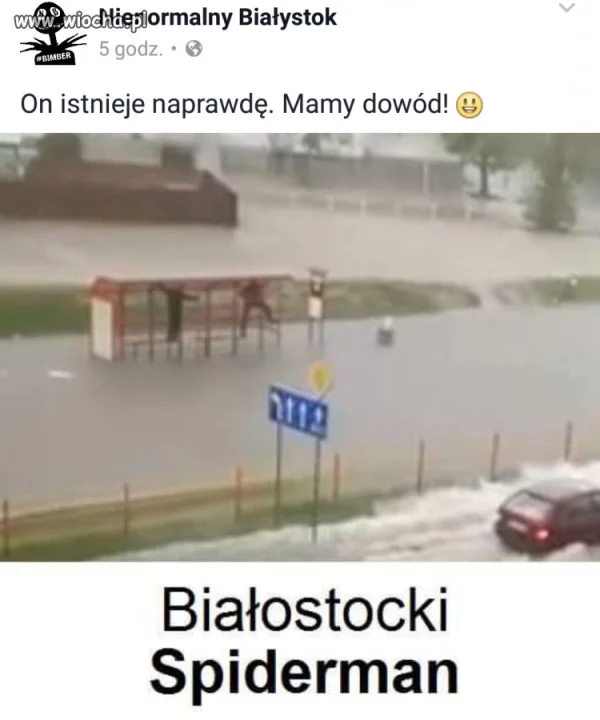 Białystok ma Spiderman a