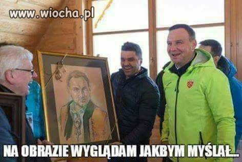 Na obrazie